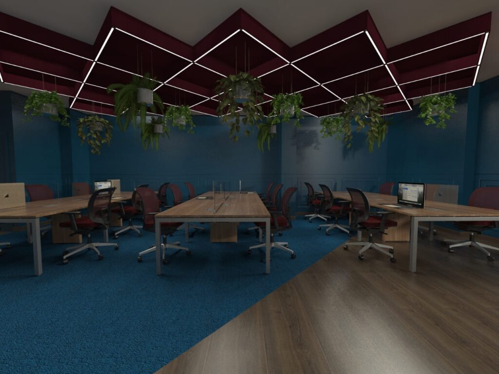 decoração corporativa