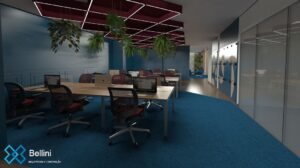 decoração corporativa