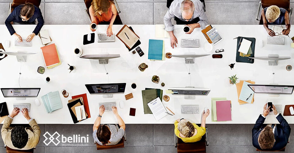 Distanciamento Social no Escritório